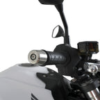 R&G Stainless Steel Bar Ends for the Honda CB1000R(+) '18-,CB1000 Hornet/SP '25- NC700S/X, NC750S/X,  Integra 700/750, NT700V Deauville '06-'10 & NT1100 '22-