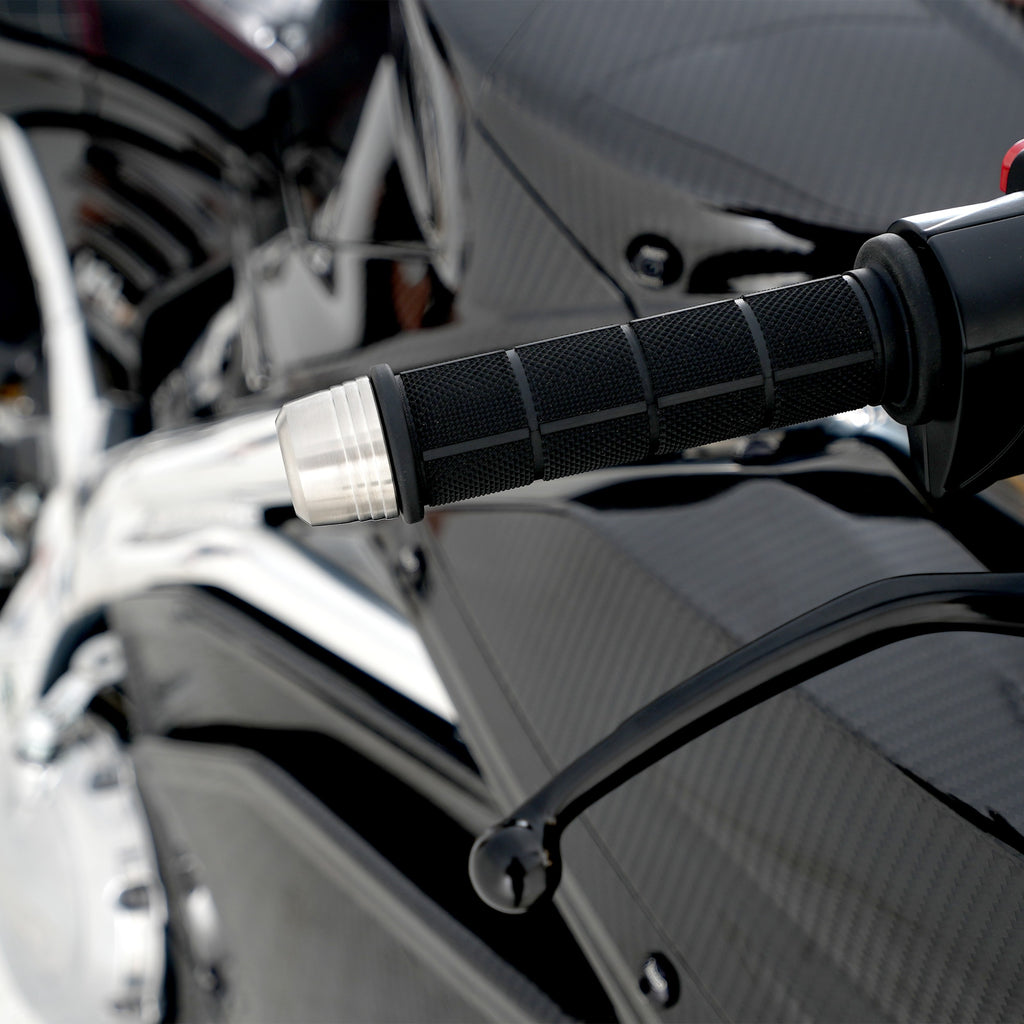 R&G Stainless Steel Bar Ends for Ducati Streetfighter V2(S) '25-, StreetfighterV4(S) '25-, Scrambler 1100 '18-25 and 8 others.