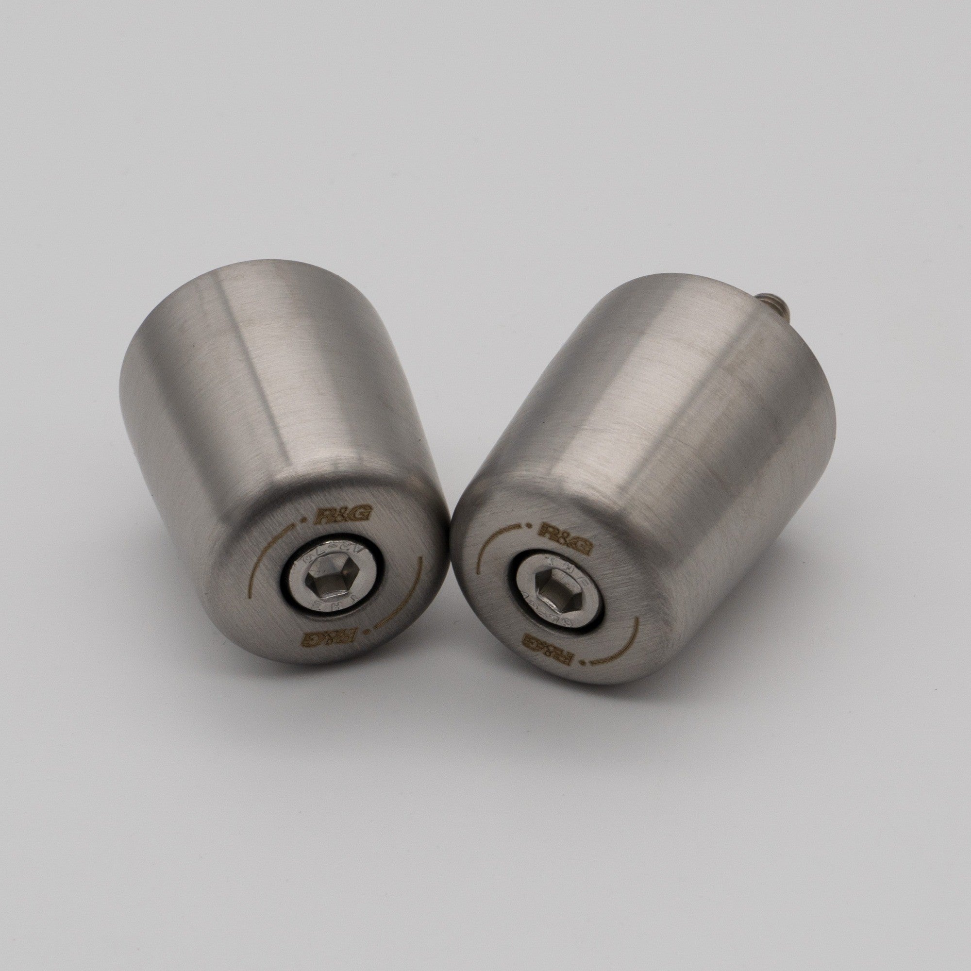 R&G Stainless Steel Bar Ends for the Suzuki SV 650 '16-/SV 650X '18-, Katana '19-, GSX-S1000 '15-'20, GSX-R600/750 '11- '24, Gladious 650 '09-, Main image
