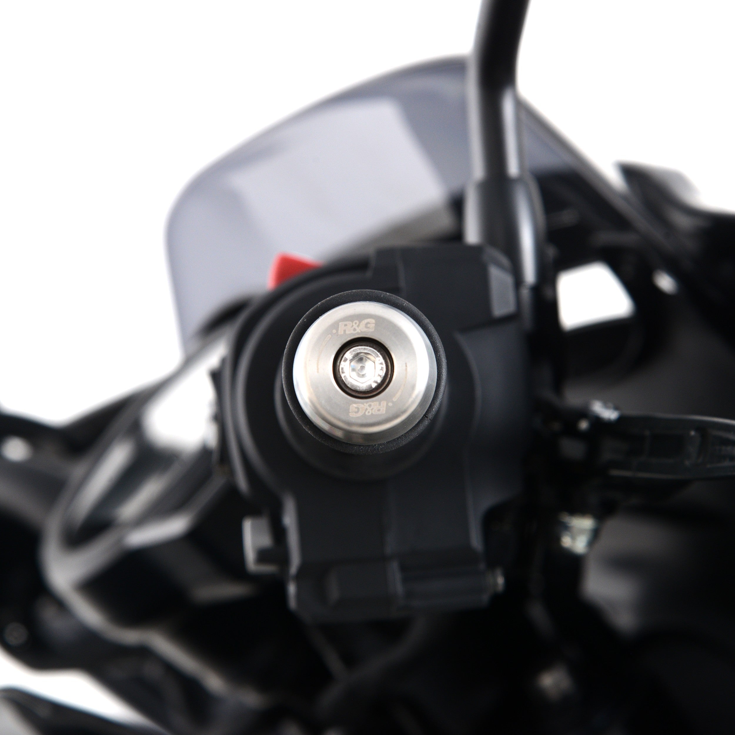 Stainless Steel Bar End Sliders for Yamaha R7 '22-, YZF-R1 (M) '15- & Honda CMX1100 Rebel (DCT) '21-'24 & CMX1100T Rebel (DCT) '23-'24.