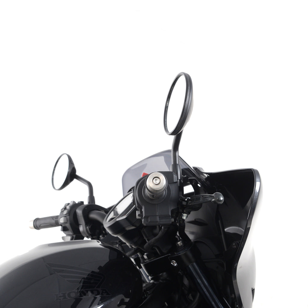 Stainless Steel Bar End Sliders for Yamaha R7 '22-, YZF-R1 (M) '15- & Honda CMX1100 Rebel (DCT) '21-'24 & CMX1100T Rebel (DCT) '23-'24.