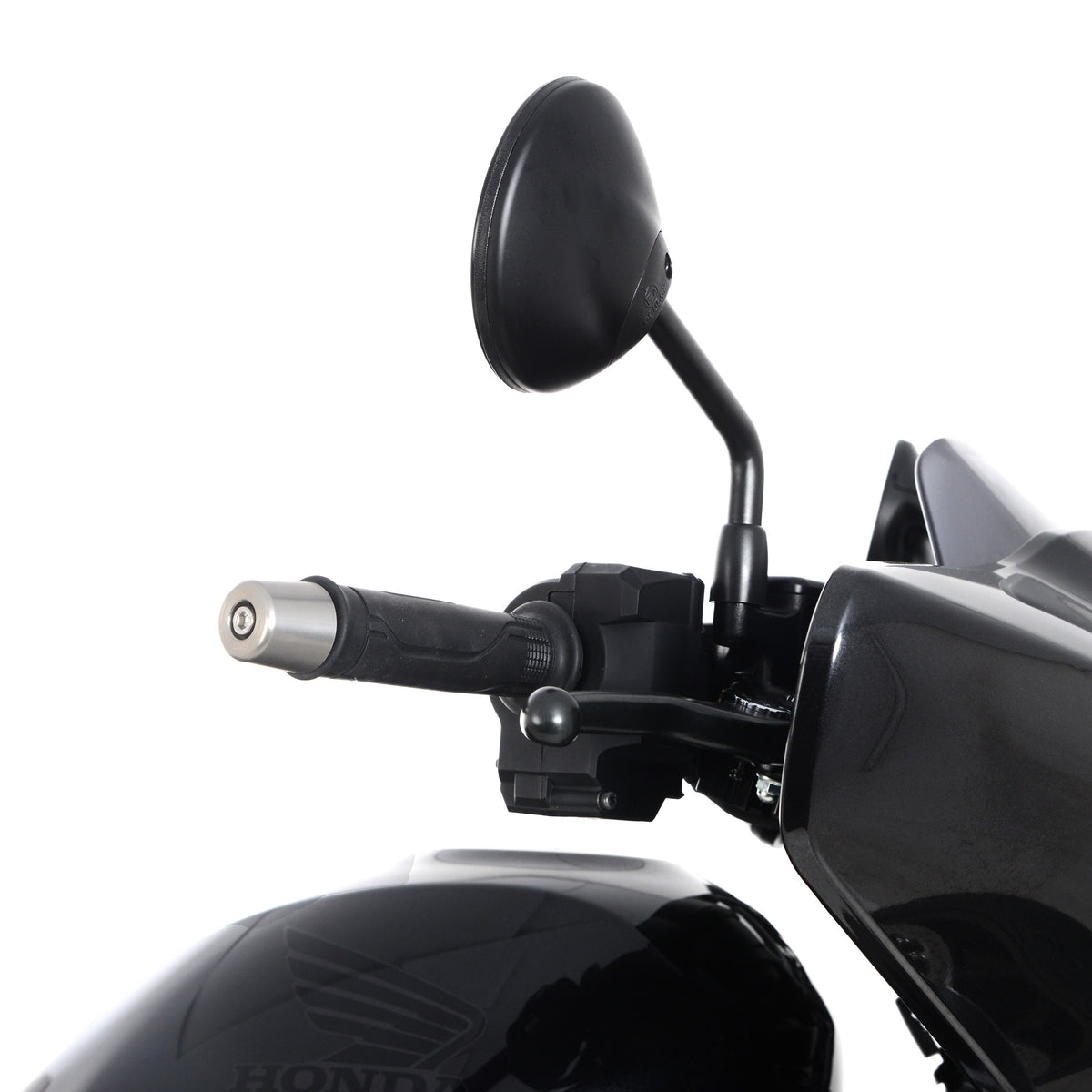 Stainless Steel Bar End Sliders for Yamaha R7 '22-, YZF-R1 (M) '15- & Honda CMX1100 Rebel (DCT) '21-'24 & CMX1100T Rebel (DCT) '23-'24.