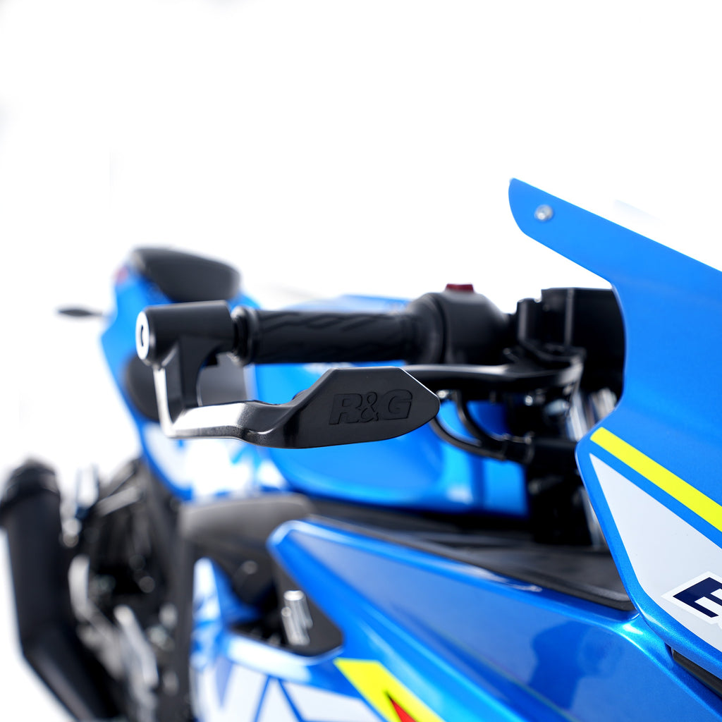 R&G Brake Lever Guard for KTM RC125 '17- / 200/ 390 '17- , Suzuki GSX-R125 '17- , Husqvarna Vitpilen/Svartpilen 401 '20- '23, Svartpilen 125 '21- & KTM 390 Adventure '20- '24, Duke 125/250/390 2024