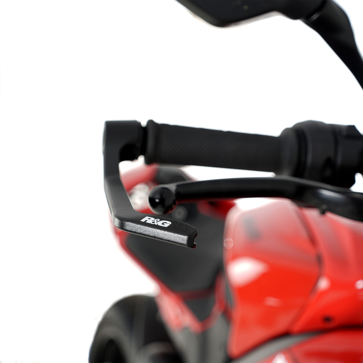 R&G Interlock Brake Lever Guard & LHS Bar End Slider (14-18mm Expander)
