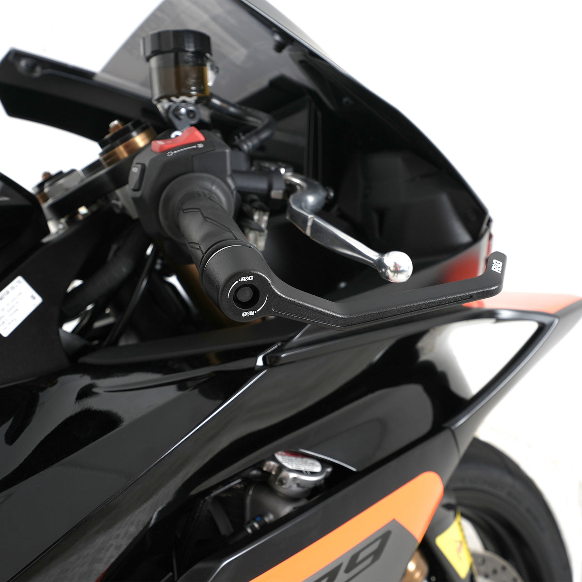 R&G Interlock Brake Lever Guard & LHS Bar End Slider for multiple models.