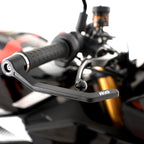 R&G Interlock Brake Lever Guard & LHS Bar End Slider for Aprilia TUONO V4 1100 (Factory) '25-