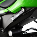 Rear Foot Rest Blanking Plate for the Kawasaki ZX6-R '09-