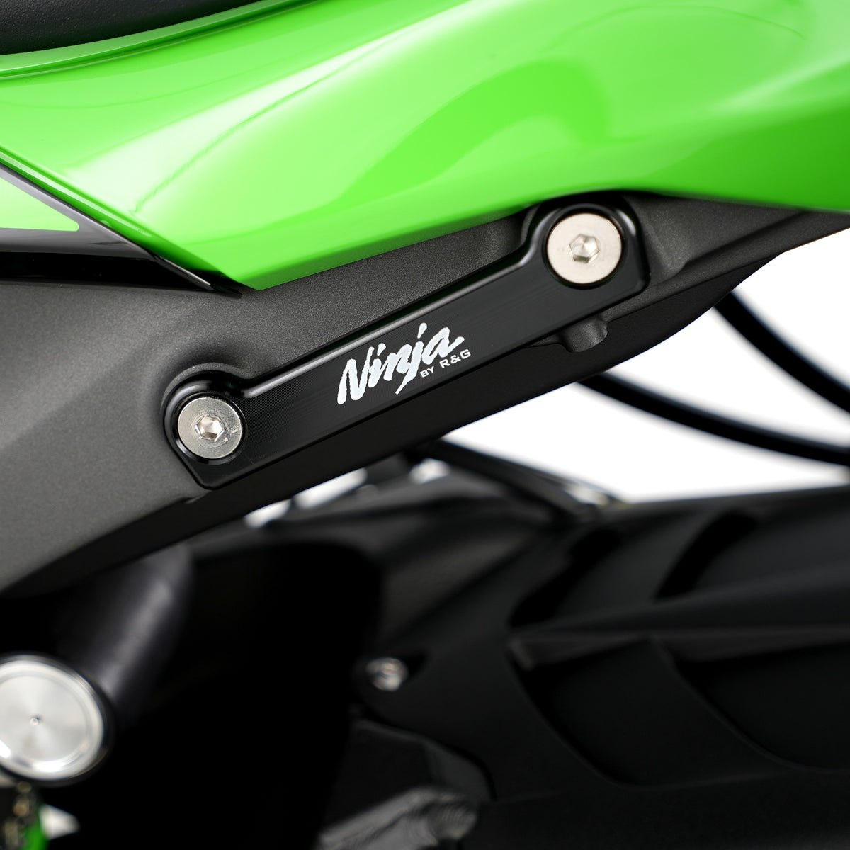 Rear Foot Rest Blanking Plate for the Kawasaki ZX6-R '09- Main image