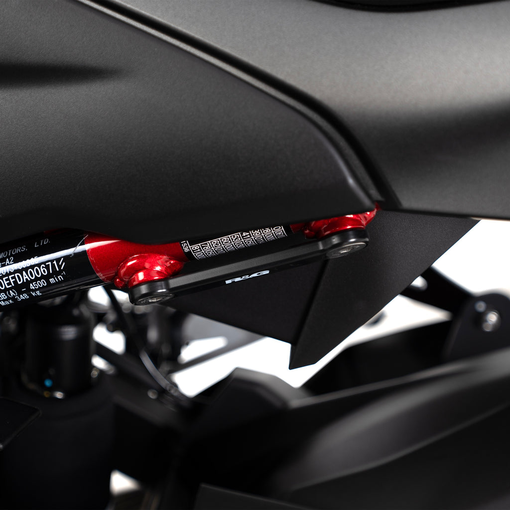 Exhaust Hanger & Footrest Blanking Plate kit for Kawasaki Ninja 250/400 '18- Z500 (Ninja) '24-