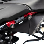 Exhaust Hanger & Footrest Blanking Plate kit for Kawasaki Ninja 250/400 '18- Z500 (Ninja) '24-