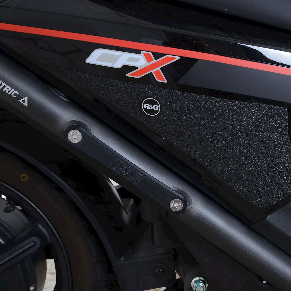 Rear Foot Rest Blanking Plates for Super Soco CPx '20- (Pair) Main image