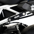 Exhaust Hanger & Blanking Plate kit, Kawasaki ZX-25R '20- (for Scorpion high-level exhaust)