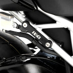 Rear Foot Rest Blanking Plates for Kawasaki ZX-25R '20- & Suzuki GSX-S1000 GT '22-, Suzuki GSX-S 10000 GX '24- (Pair)
