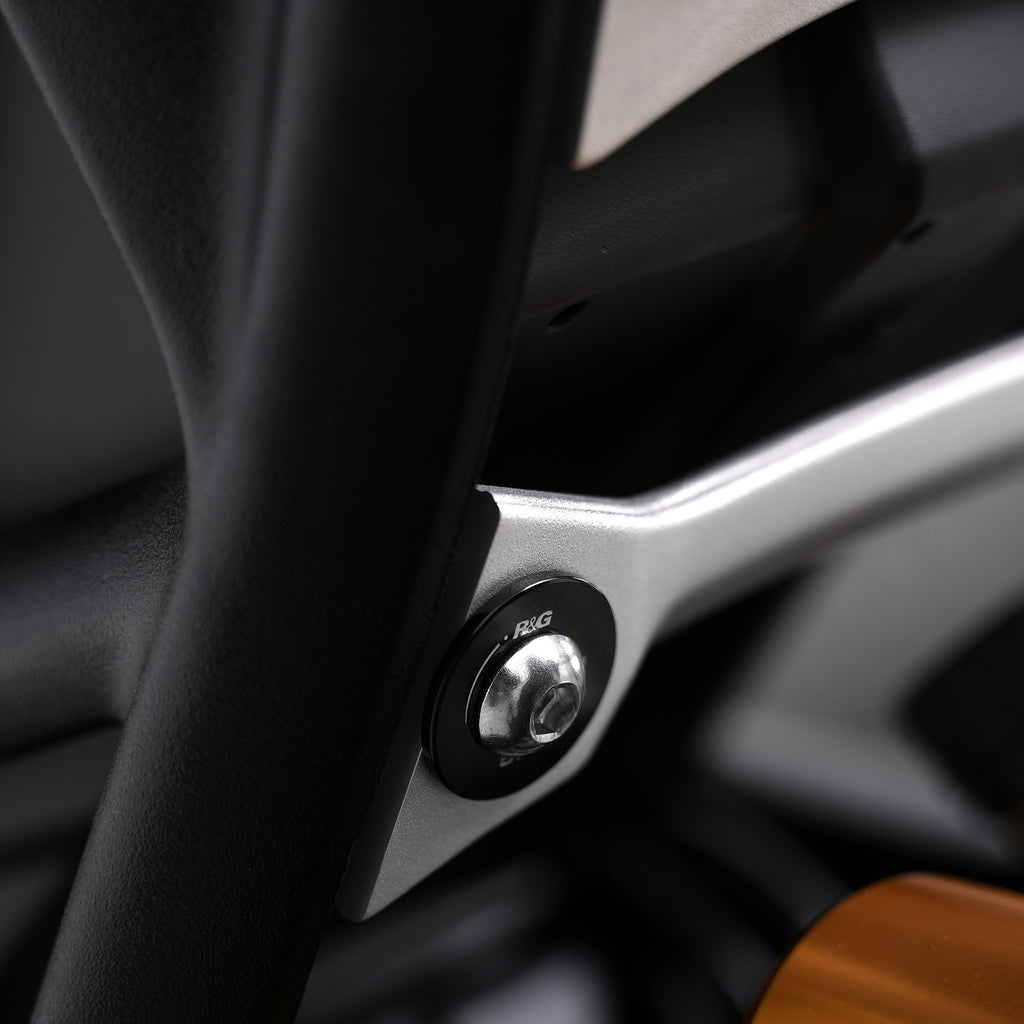 Rear Foot Rest Plates for Triumph Speed Triple 1200 RS '21-,Speed Triple1200RR '22-, Speed Triple 1200RX '25-, QJ Motor SRK 800 RR 2025 & SRK 800 '25-  (LHS)