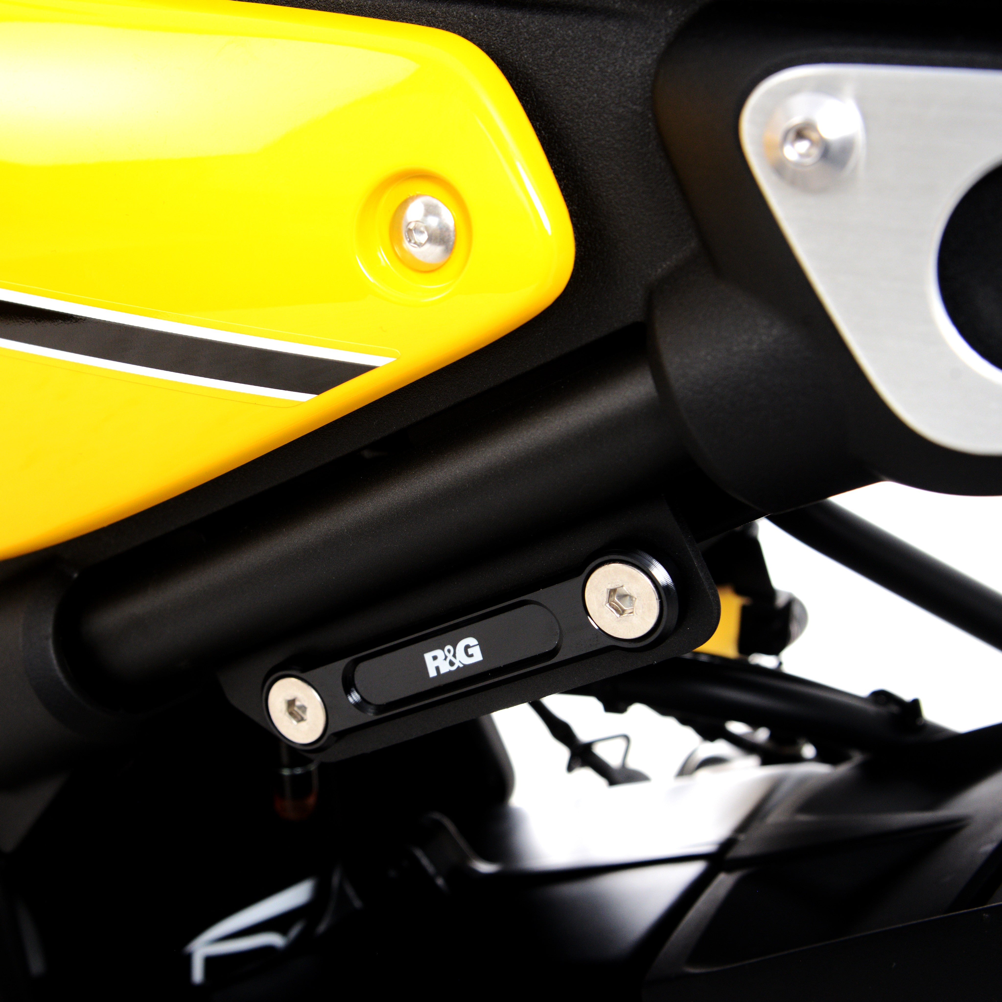 Rear Foot Rest Blanking Plate for KTM RC 390/ RC 200/ RC 125 '22- & Yamaha XSR-125 '21- & Lexmoto LXR (SE) '21- (LHS) Main image