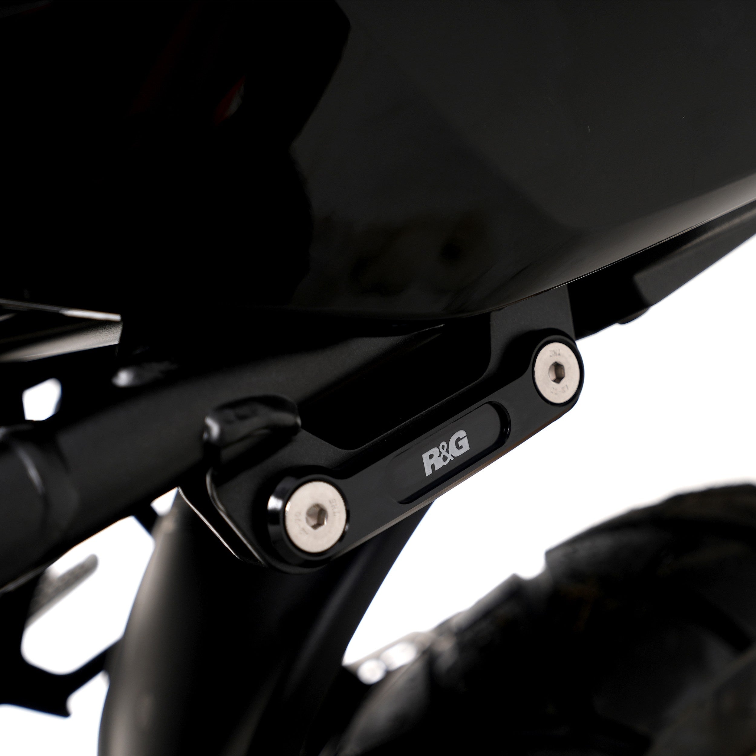 Rear Foot Rest Blanking Plate for Honda CB750 Hornet '23-, CB500F '16-'23, XL750 Transalp '23-, CBR500R '16-  & CB500X '19-23. Main image