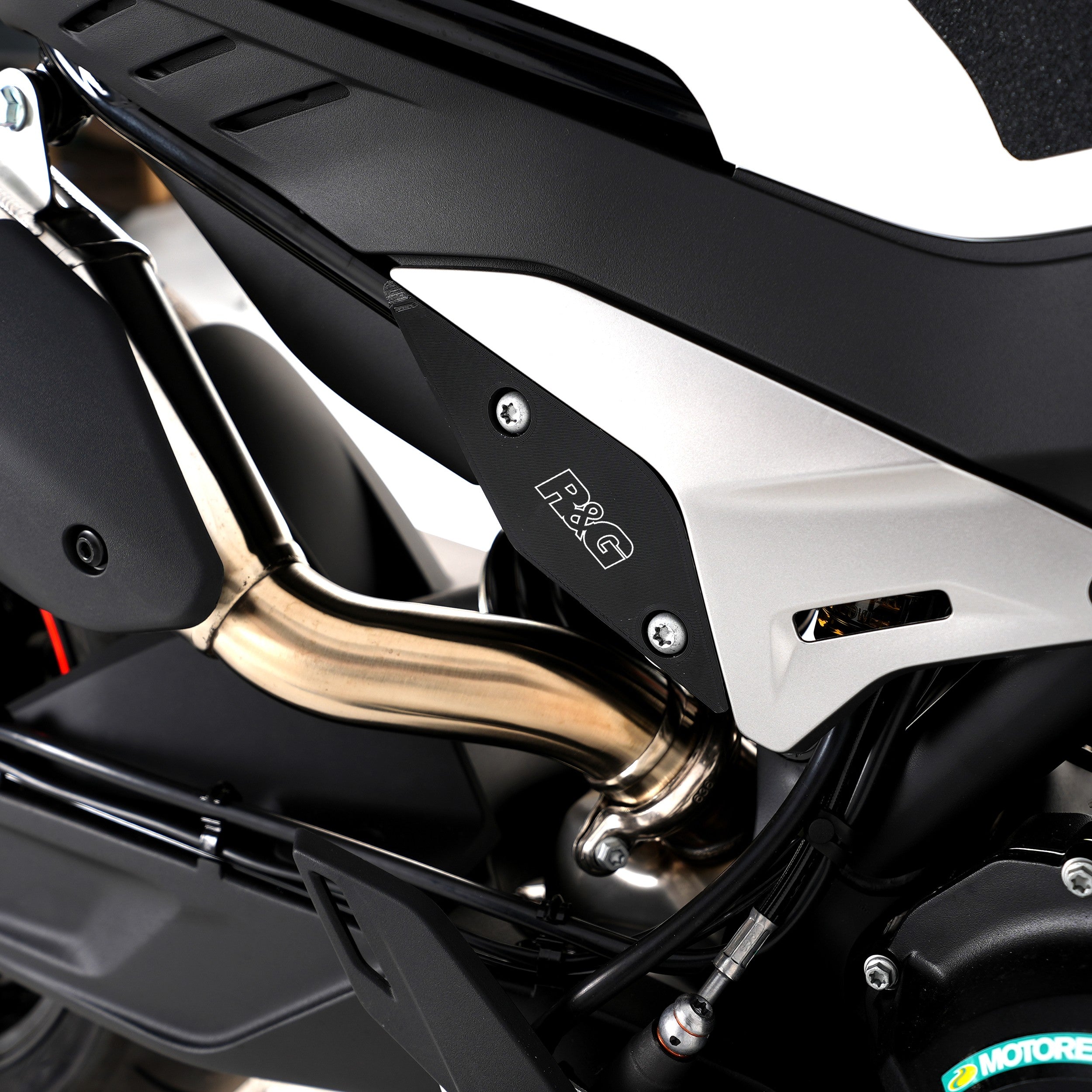 Rear Foot Rest Blanking Plates for CFMoto 800NK '23- (Pair) Main image