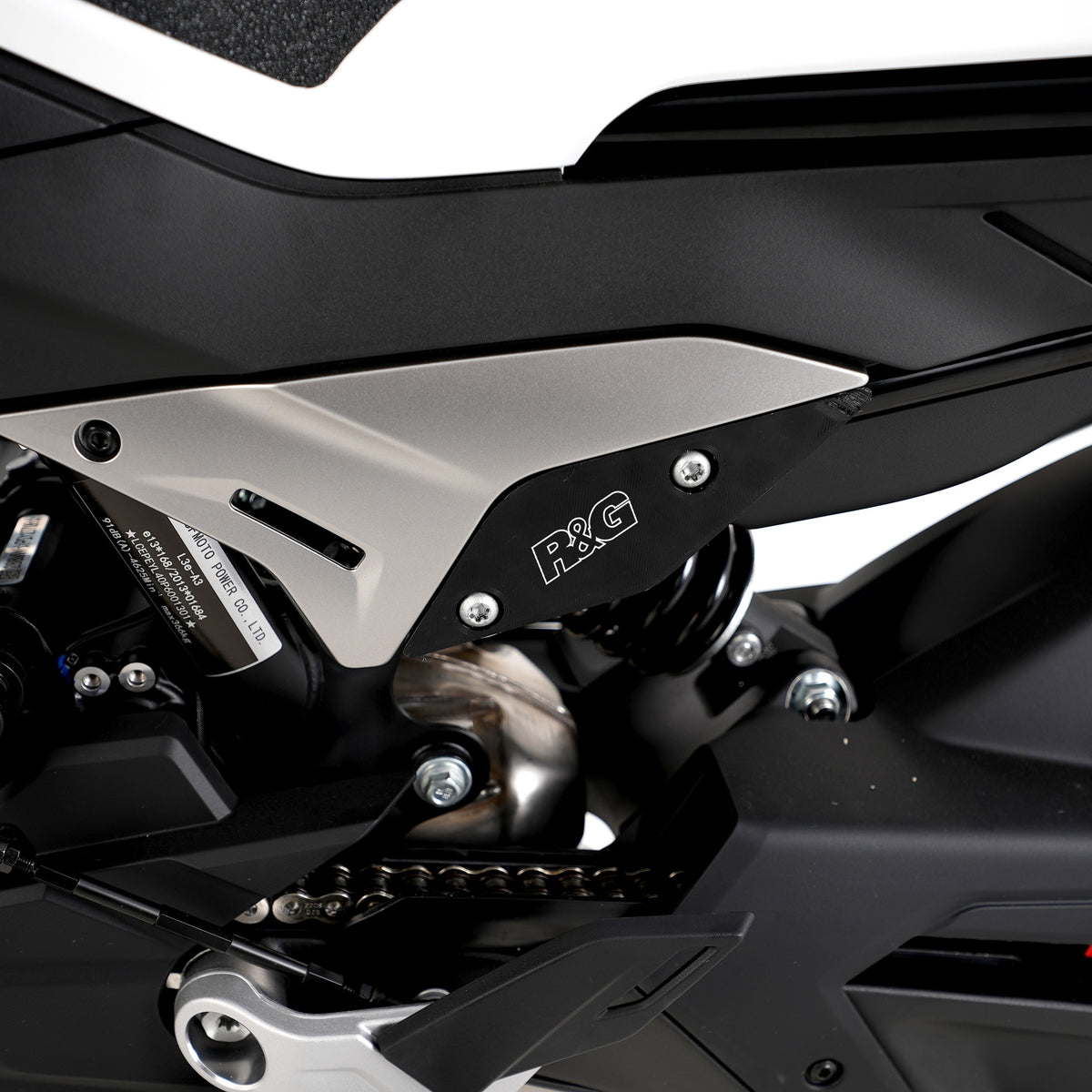 Rear Foot Rest Blanking Plates for CFMoto 800NK '23- (Pair)