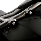 Rear Foot Rest Blanking Plates for Suzuki GSX-8S '23-, GSX-8R '24-, GSX-8TT '25- & GSX-8T '25- (PAIR)