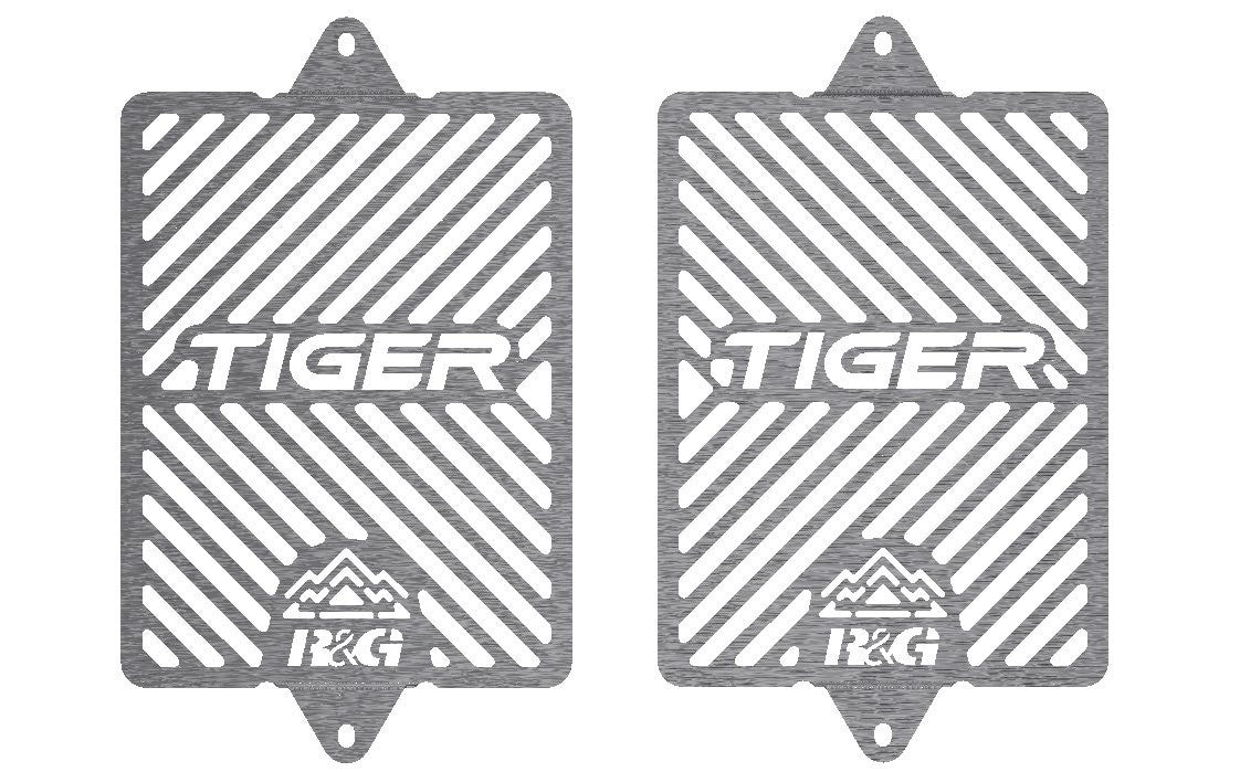 Branded Radiator Guard (Pair) for Triumph Tiger 850 SPORT '21- Main image