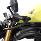 R&G Interlock Clutch Lever Guard for multiple Triumph Models & Moto Guzzi V7 Stone '21- (Bar-End Mirror Models Only)
