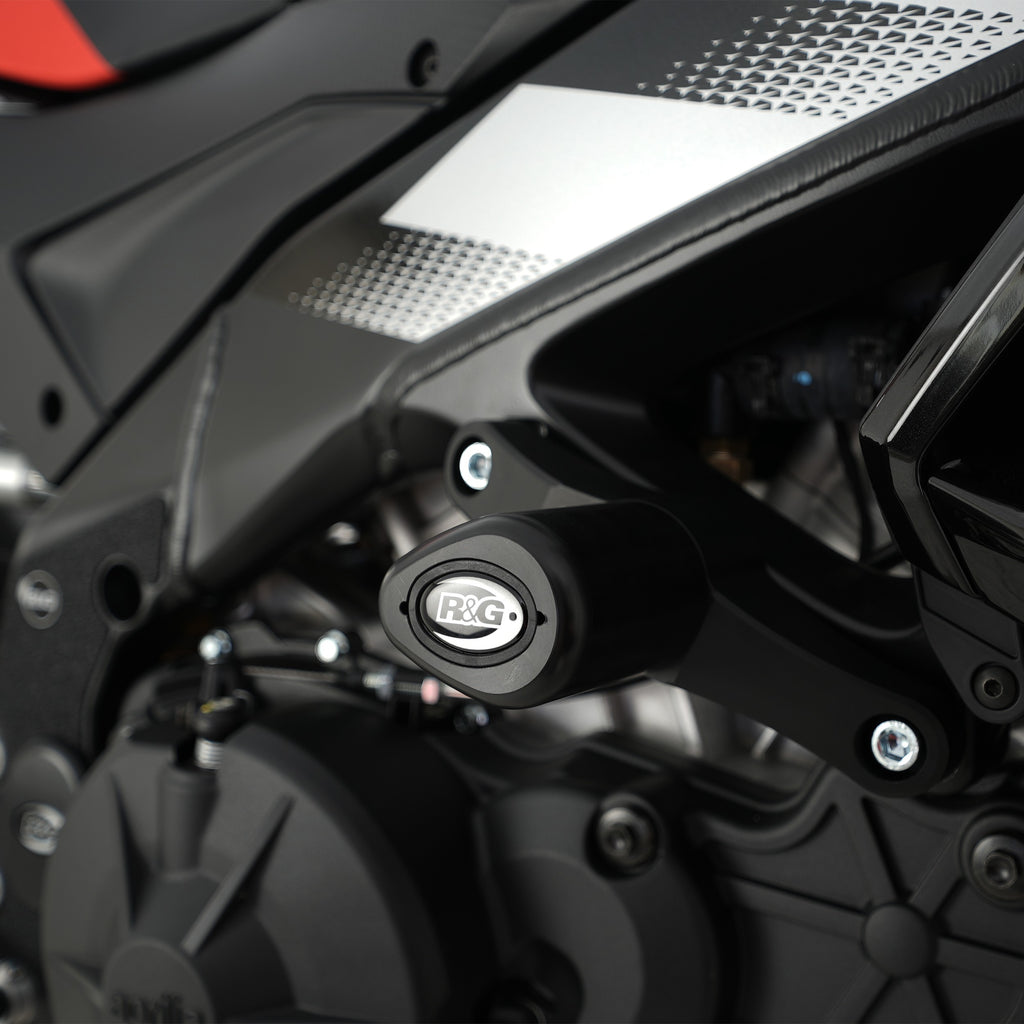 Crash Protectors - Aero Style for Aprilia RSV4 '09- '24, Tuono V4 '11-'20, RSV4 1100 Factory '19-'20, Tuono V4 1100 (Factory) '15-