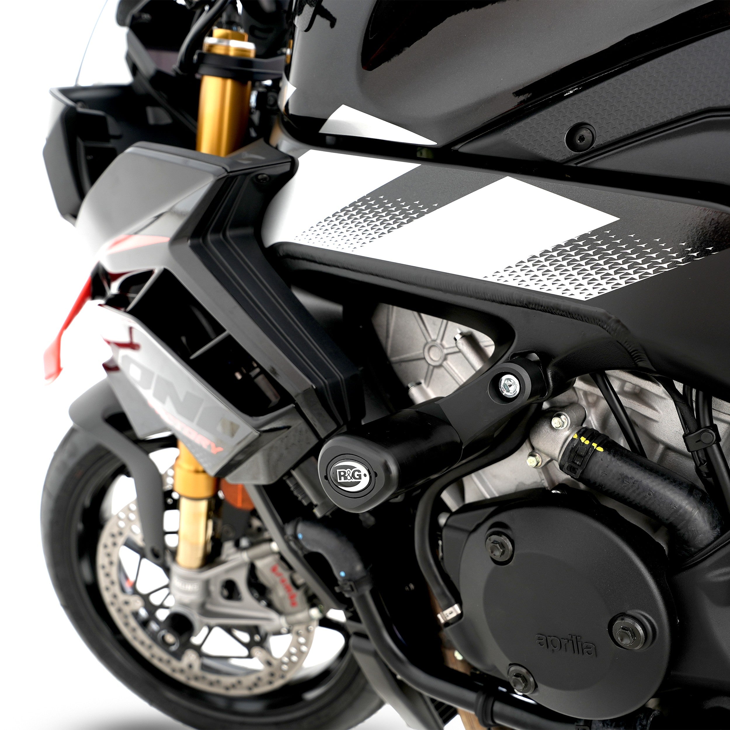 Crash Protectors - Aero Style for Aprilia RSV4 '09- '24, Tuono V4 '11-'20, RSV4 1100 Factory '19-'20, Tuono V4 1100 (Factory) '15- Main image