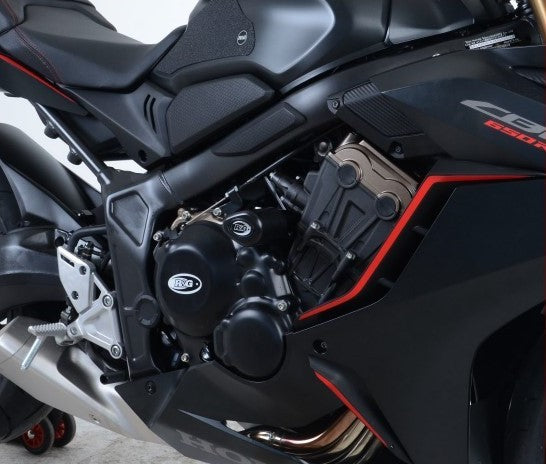 Crash Protectors - Aero Style for Honda CBR650F  '14-, Honda CB650F '14-'18 & CBR650R '19- [Non Drill] (Does not fit E-Clutch models) Main image