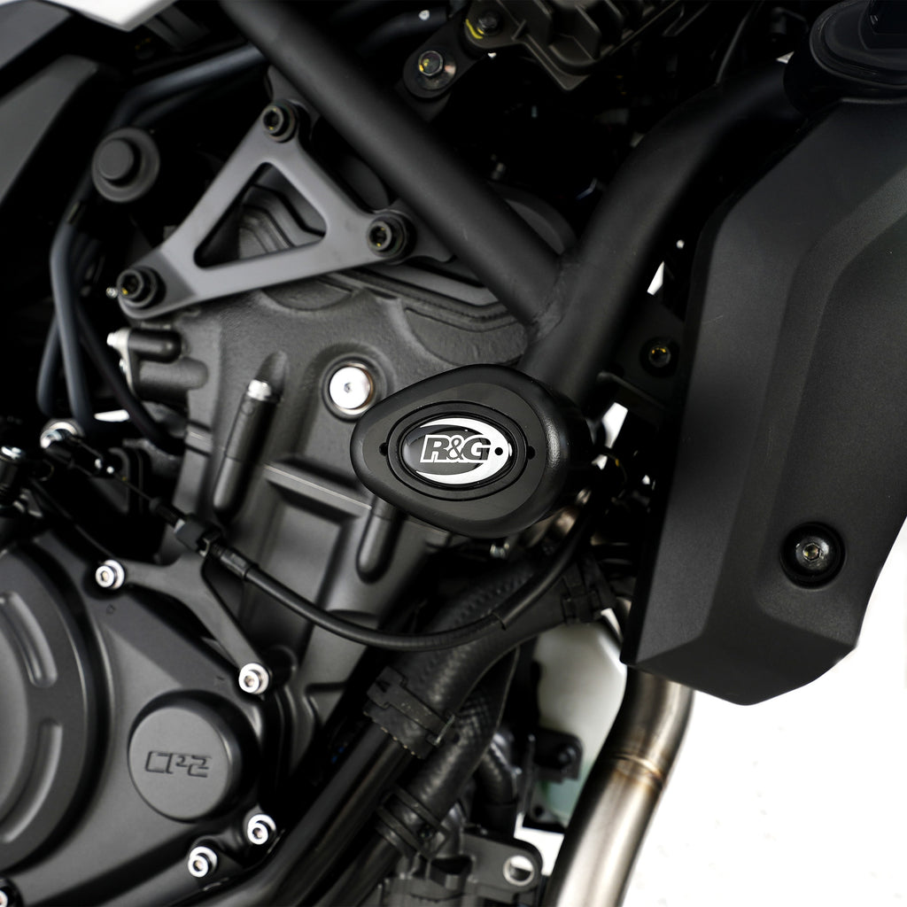 Aero Crash Protectors for Yamaha MT-07 '14-  (FZ-07), XSR700 '16-, Fantic Caballero 700 '23- and Tracer 700 '16-'20 (FJ-07) models