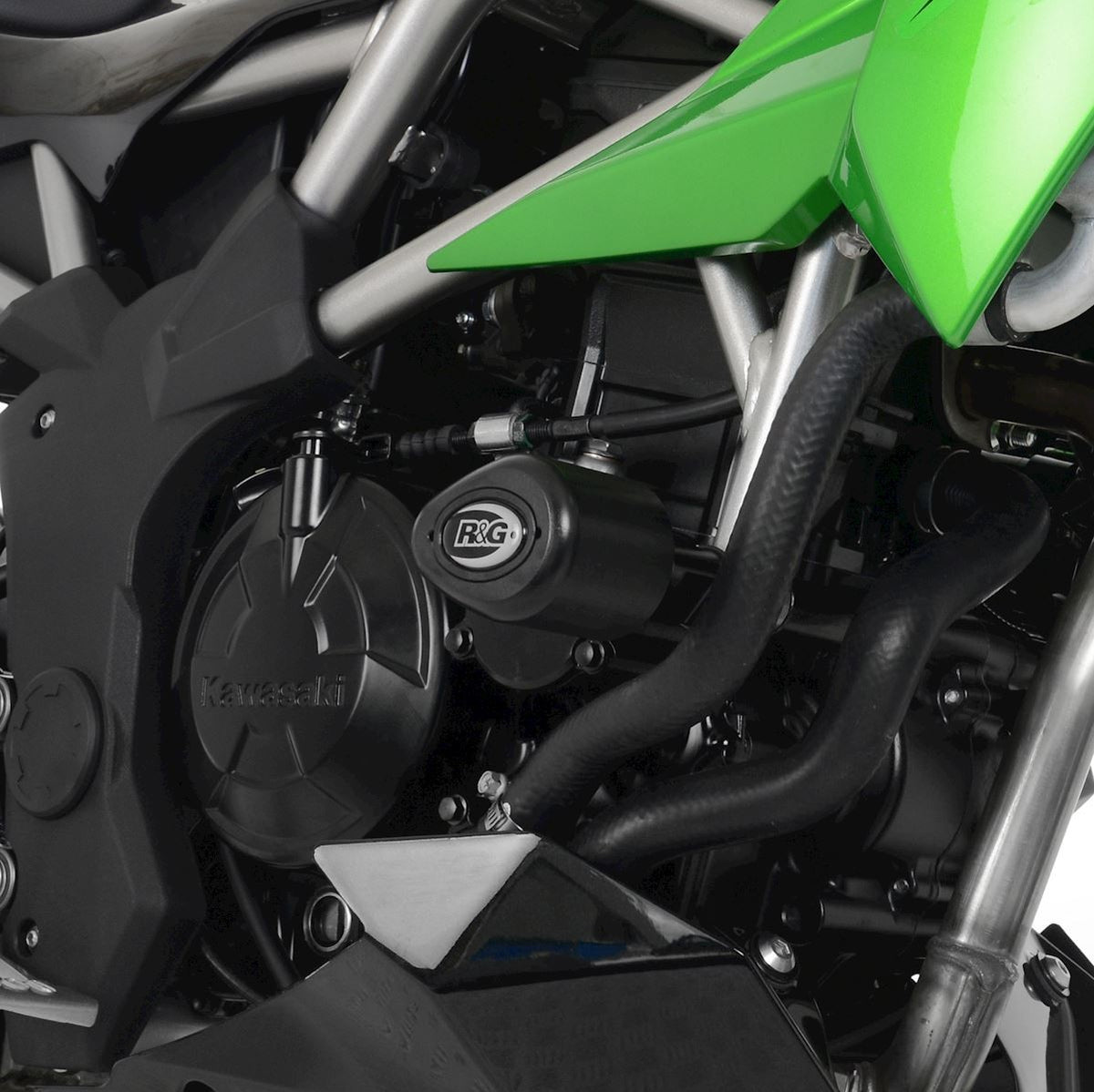 Aero Crash Protectors for Kawasaki Z250SL '14- & Z125 '19-'20 Main image