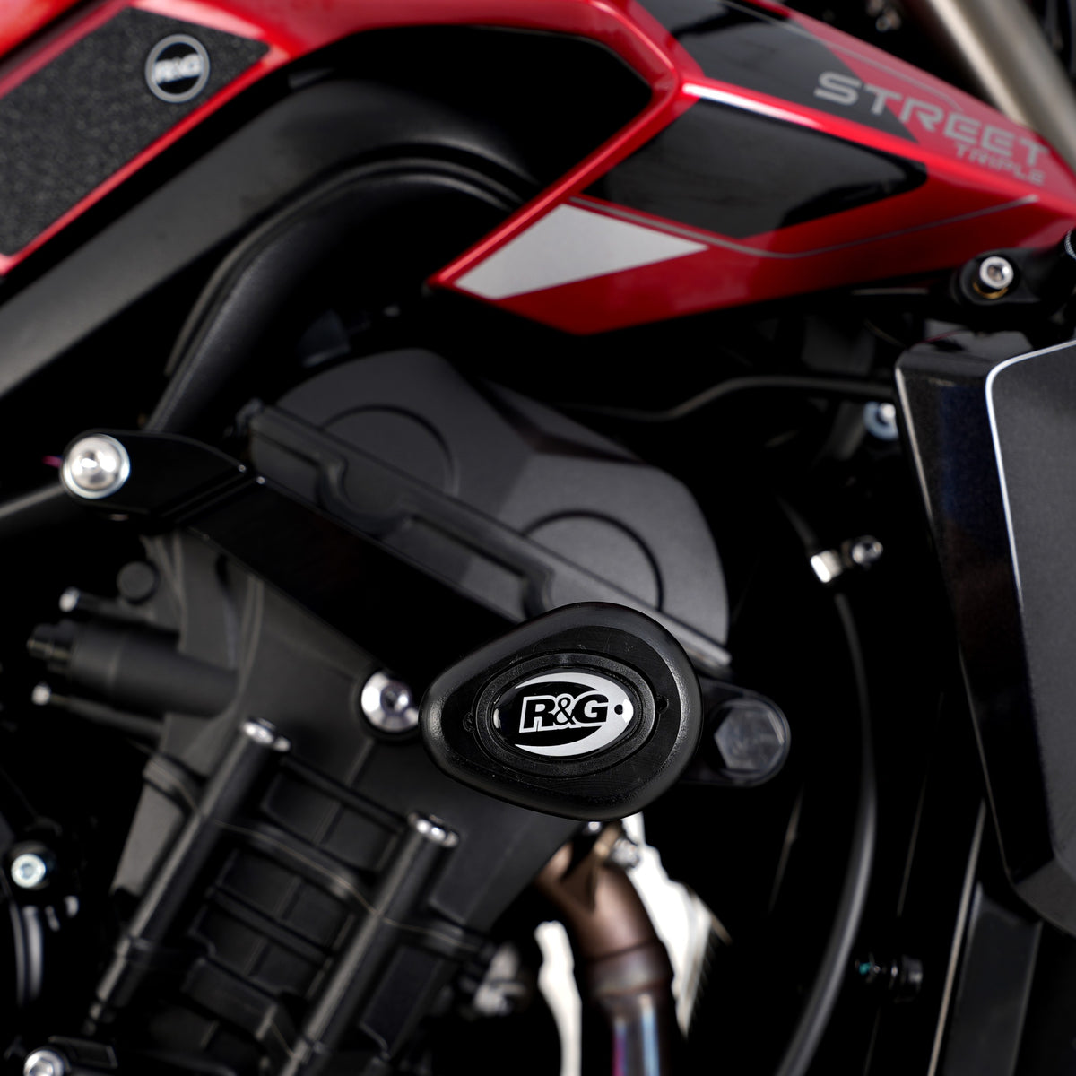 Crash Protectors - Aero Style for Triumph Street Triple R / RS 765 '17-, Street Triple S 765  '17-'20 & Street Triple 765 RX '26-