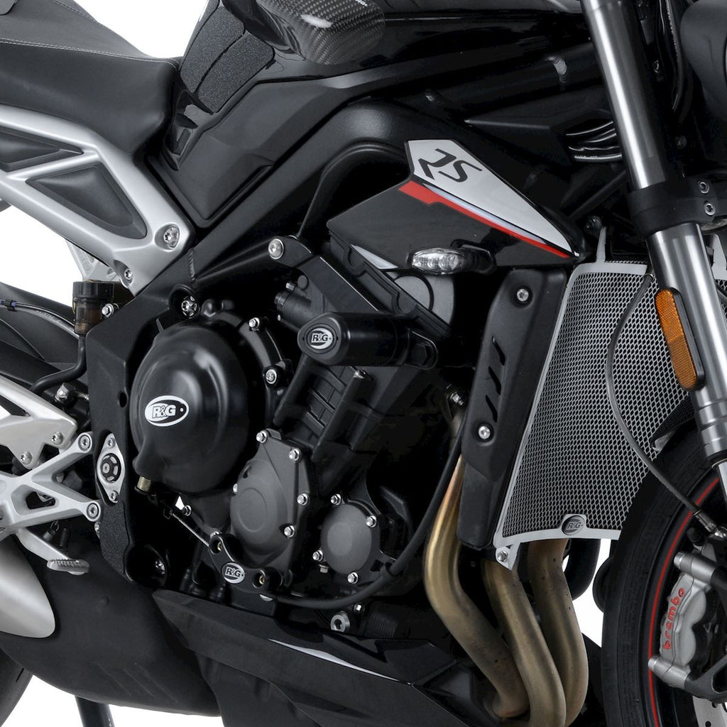 Crash Protectors - Aero Style for Triumph Street Triple R / RS 765 '17-, Street Triple S 765  '17-'20 & Street Triple 765 RX '26-