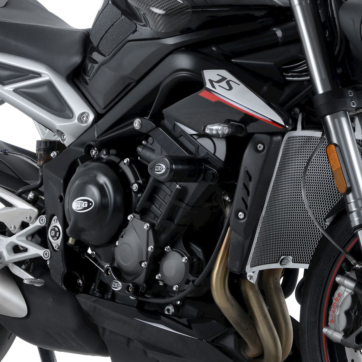 Crash Protectors - Aero Style for Triumph Street Triple R / RS 765 '17-, Street Triple S 765  '17-'20 & Street Triple 765 RX '26-