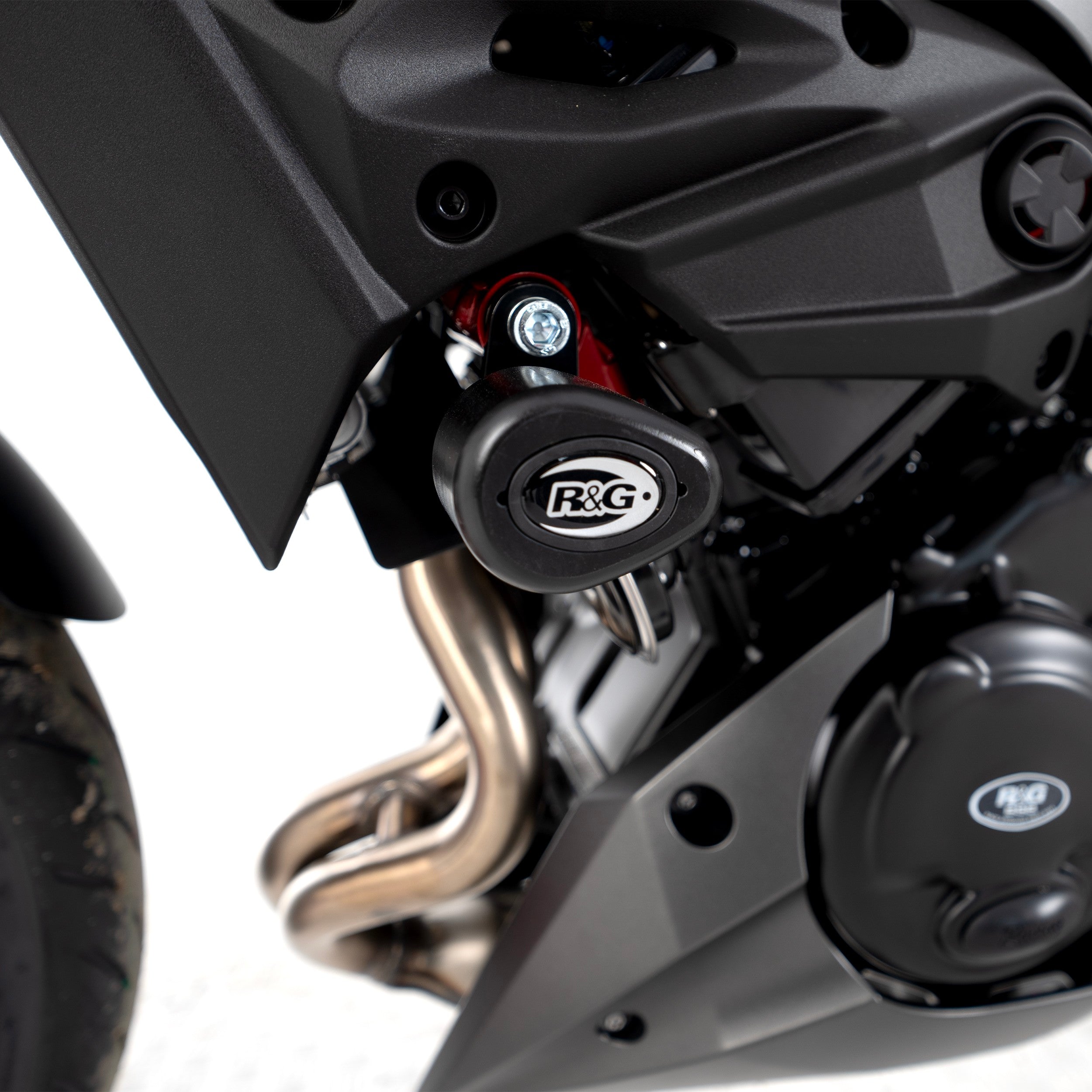 Aero Crash Protectors (Non-drill)- Kawasaki Ninja 250/400 '18- & Z400/ Z250 '19-, Z500 (Ninja) '24-