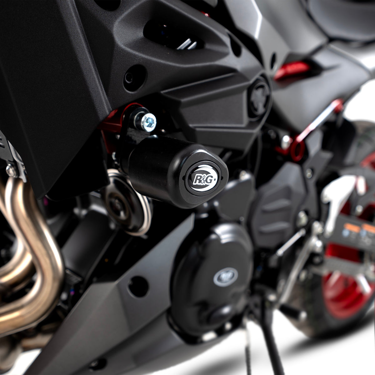 Aero Crash Protectors (Non-drill)- Kawasaki Ninja 250/400 '18- & Z400/ Z250 '19-, Z500 (Ninja) '24- Main image