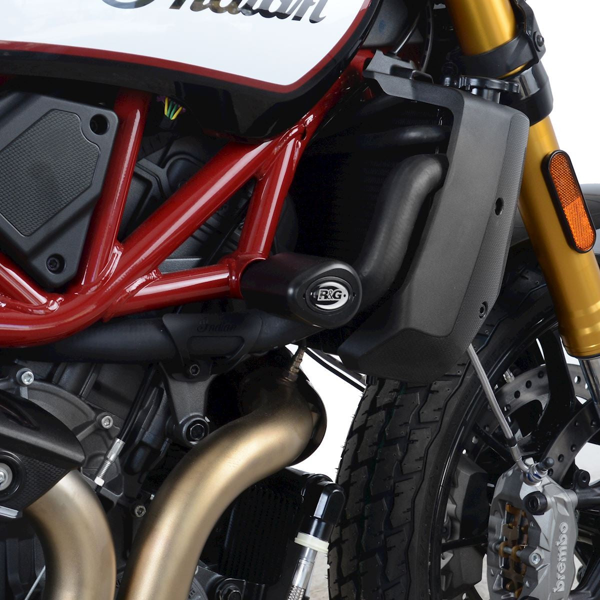 Crash Protectors - Aero Style for Indian FTR1200/S '19-25. Main image