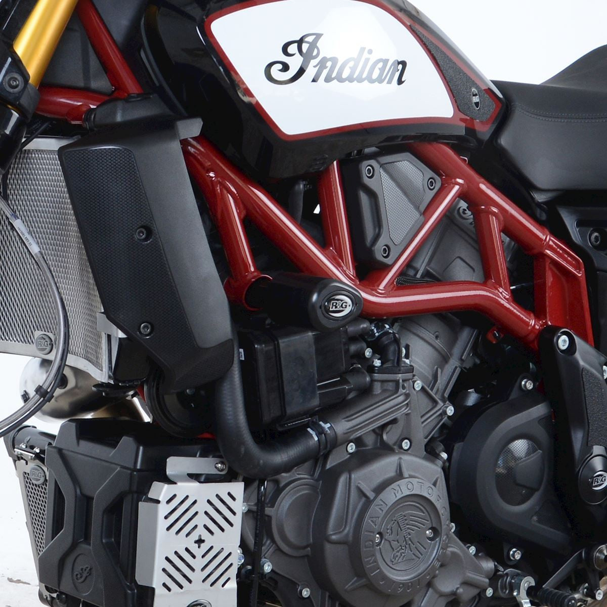 Crash Protectors - Aero Style for Indian FTR1200/S '19-25. Secondary image