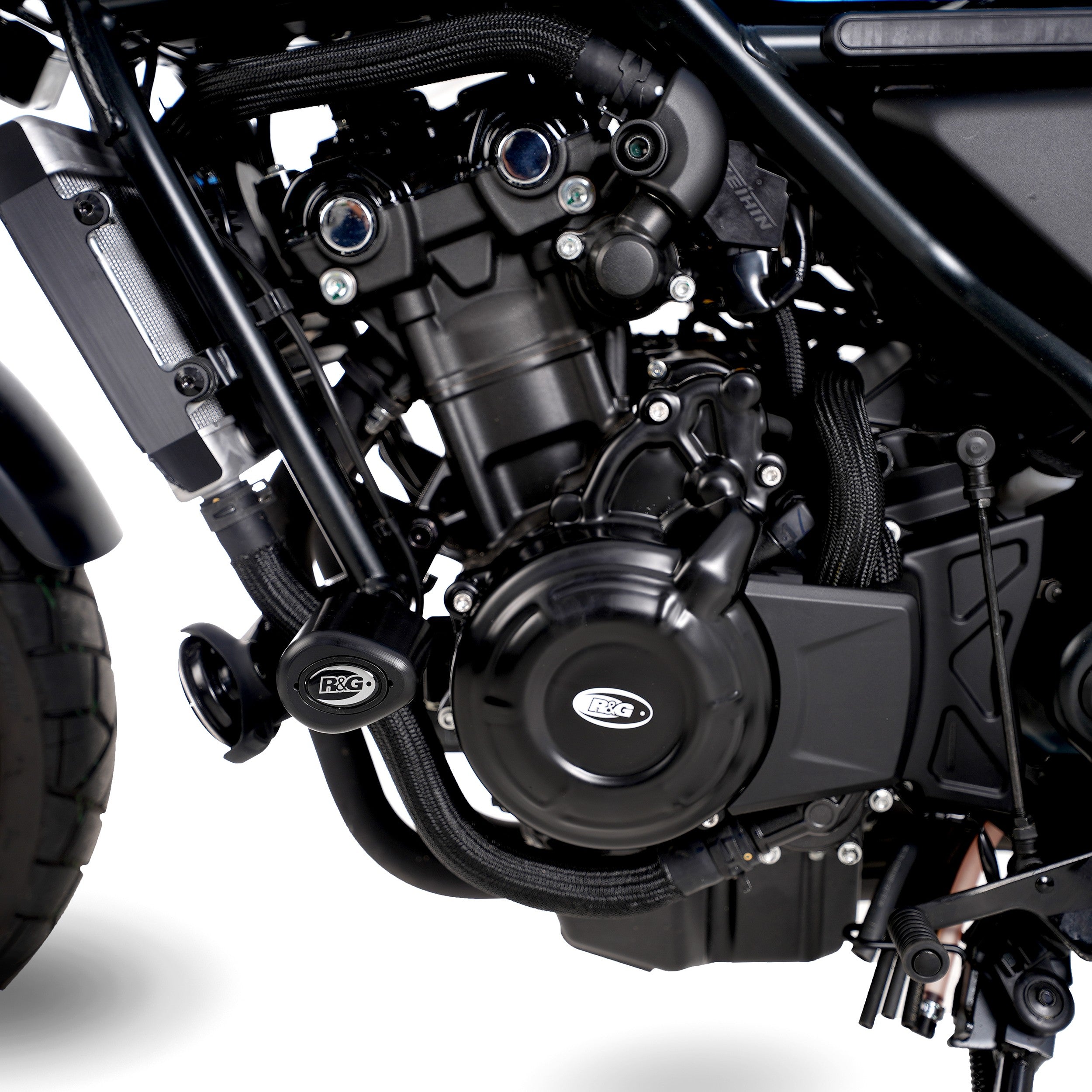 Crash Protectors - Aero Style for Honda CMX500 Rebel (S) '17- & CL500 '23- '24 Secondary image