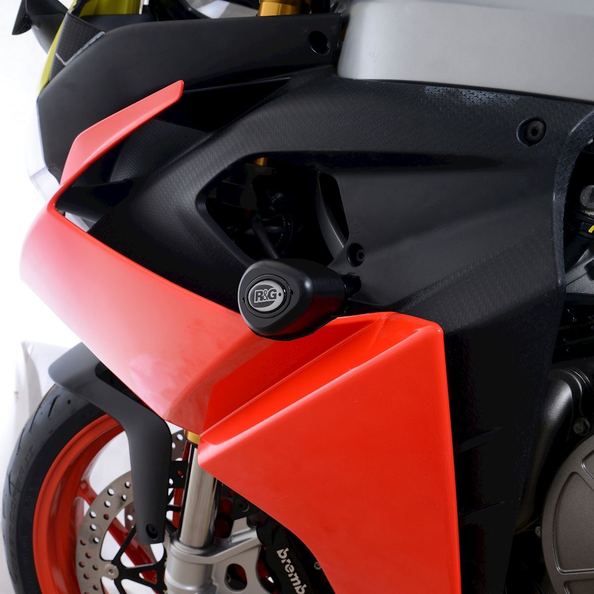 Crash Protectors - Aero Style for Aprilia RS660 '21- & RS660 Factory '22- (Drill Kit) Main image