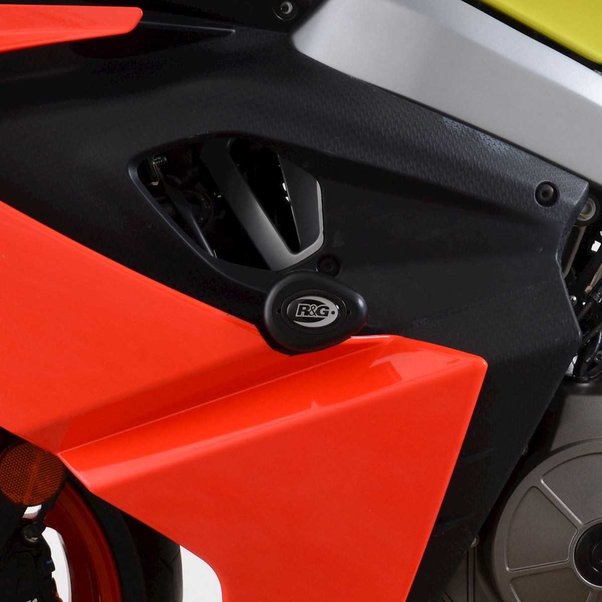 Crash Protectors - Aero Style for Aprilia RS660 '21- & RS660 Factory '22- (Drill Kit) Secondary image