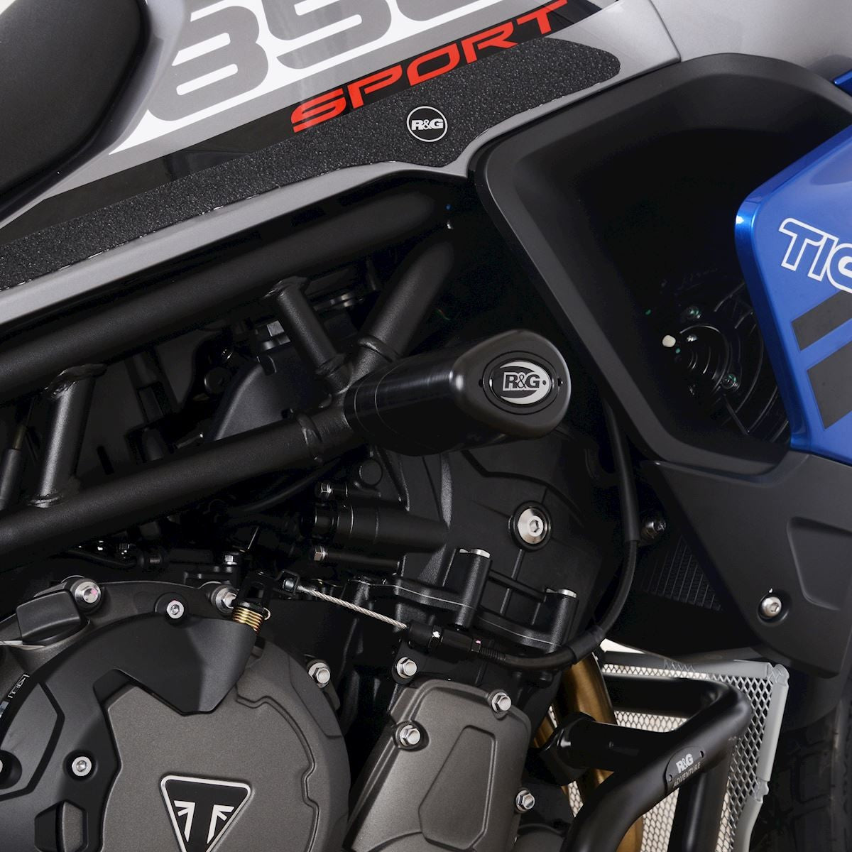 Crash Protectors - Aero Style for the Triumph Tiger 850 Sport '21- Main image