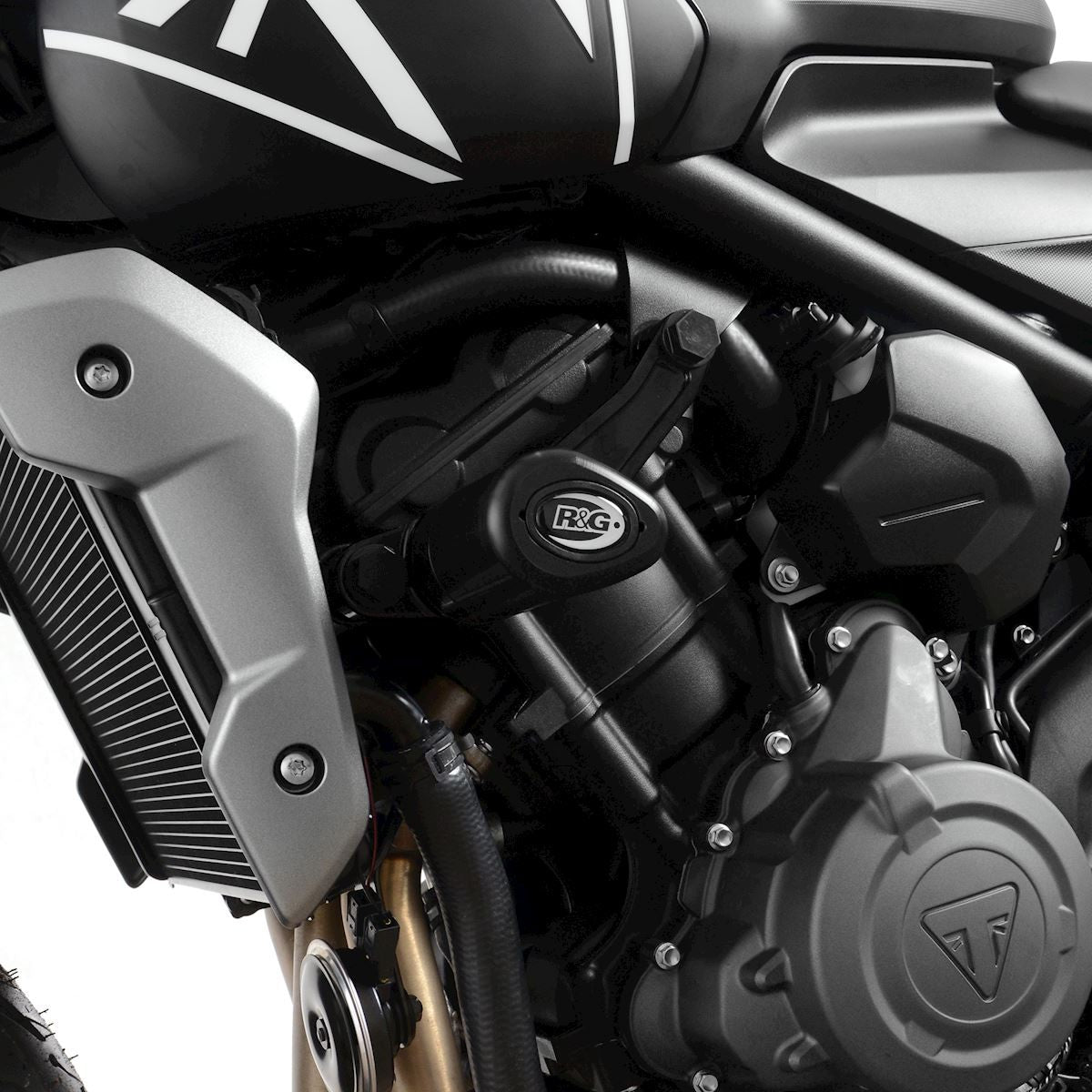 Crash Protectors - Aero Style for the Triumph Trident 660 '21- Main image