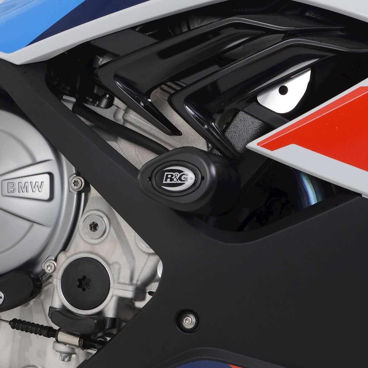 Crash Protectors - Aero Style for BMW M1000RR '21-'22 (Asymmetrical RACE Kit) Main image