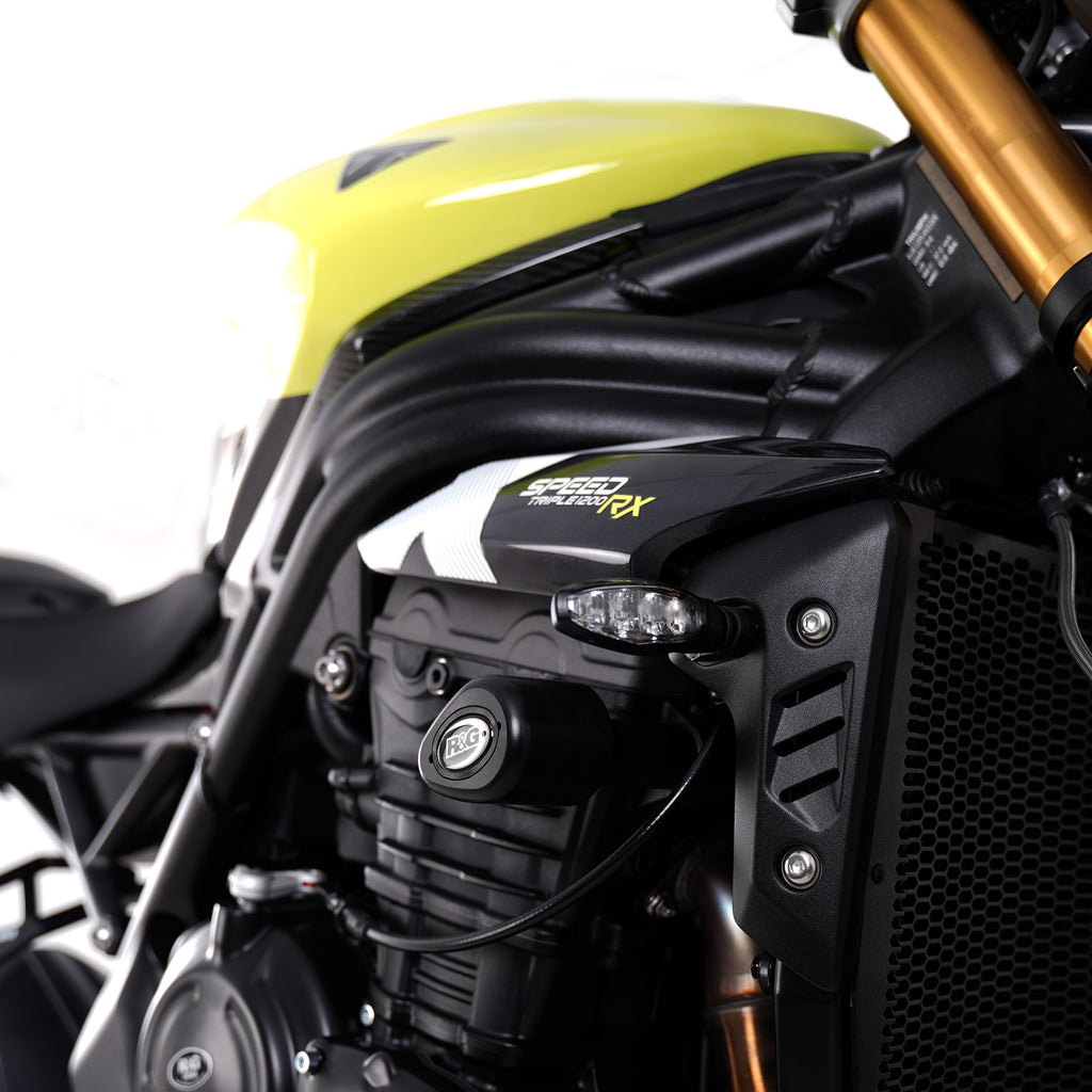 Crash Protectors- Aero Style for Triumph Speed Triple 1200 RS '21- ,Speed Triple 1200RR '22- & Speed Triple 1200RX '25-