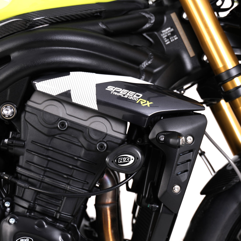 Crash Protectors- Aero Style for Triumph Speed Triple 1200 RS '21- ,Speed Triple 1200RR '22- & Speed Triple 1200RX '25-