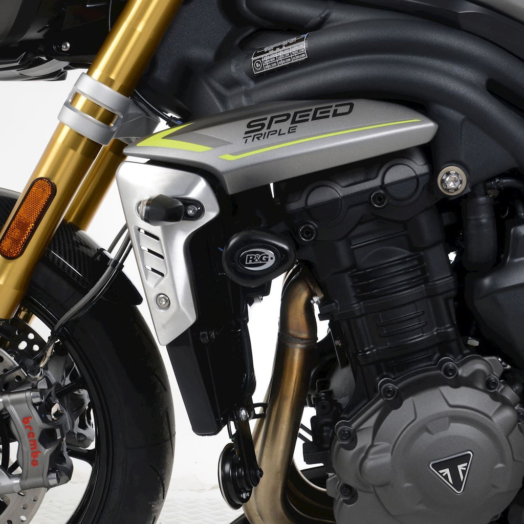 Crash Protectors- Aero Style for Triumph Speed Triple 1200 RS '21- ,Speed Triple 1200RR '22- & Speed Triple 1200RX '25-