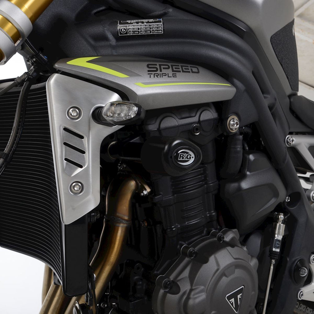 Crash Protectors- Aero Style for Triumph Speed Triple 1200 RS '21- ,Speed Triple 1200RR '22- & Speed Triple 1200RX '25-
