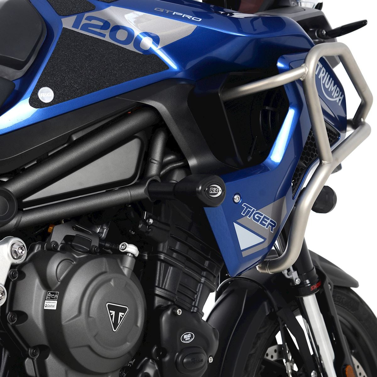 Crash Protectors - Aero Style for Triumph Tiger 1200 GT/ GT Pro/ Rally Pro '22- Main image