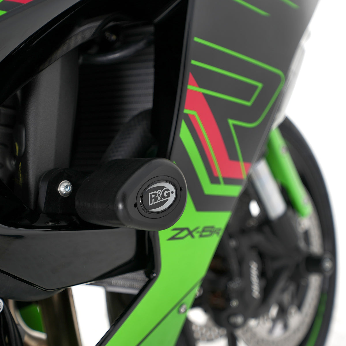 Aero Style (Non-Drill) Crash Protectors for Kawasaki ZX6-R '24-