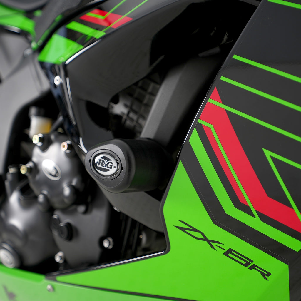Aero Style (Non-Drill) Crash Protectors for Kawasaki ZX6-R '24-